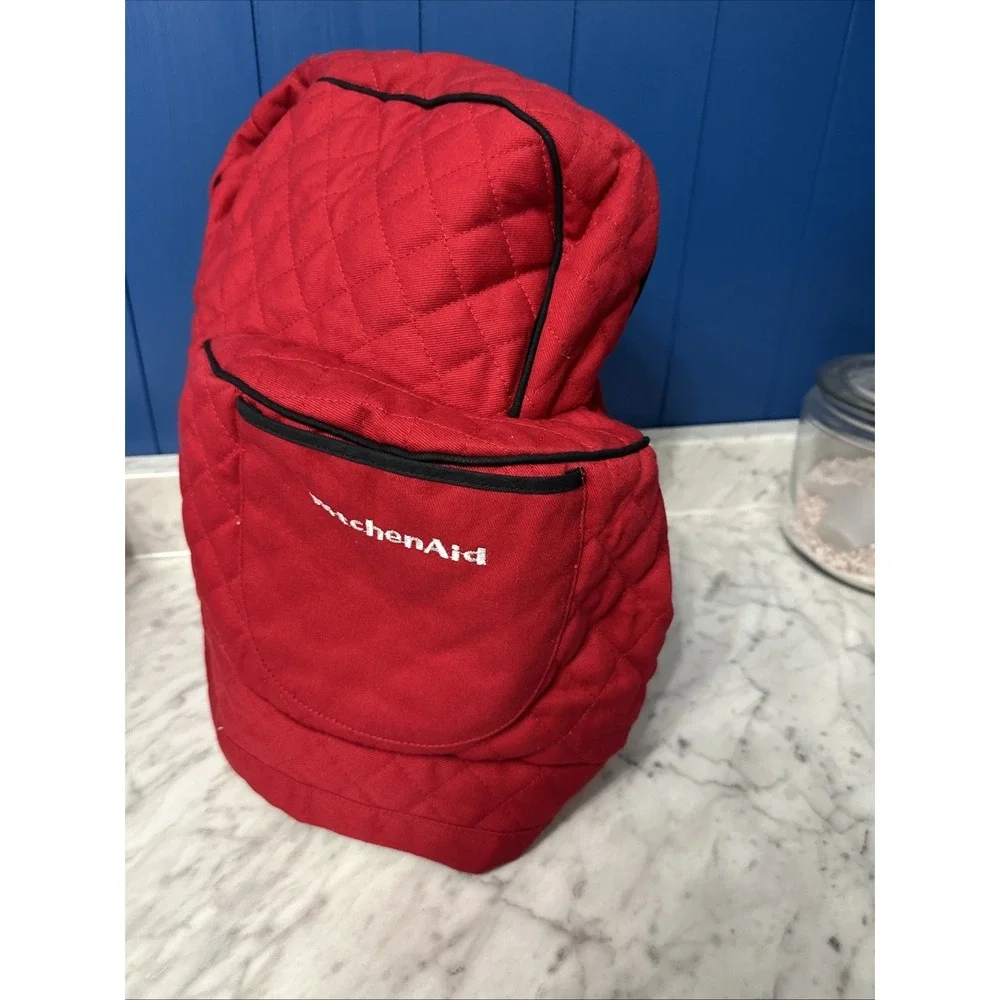 KitchenAid‎ KSMCT1ER Fitted Stand Mixer Cover for Tilt Head Models 4.5-5 Qt, Red